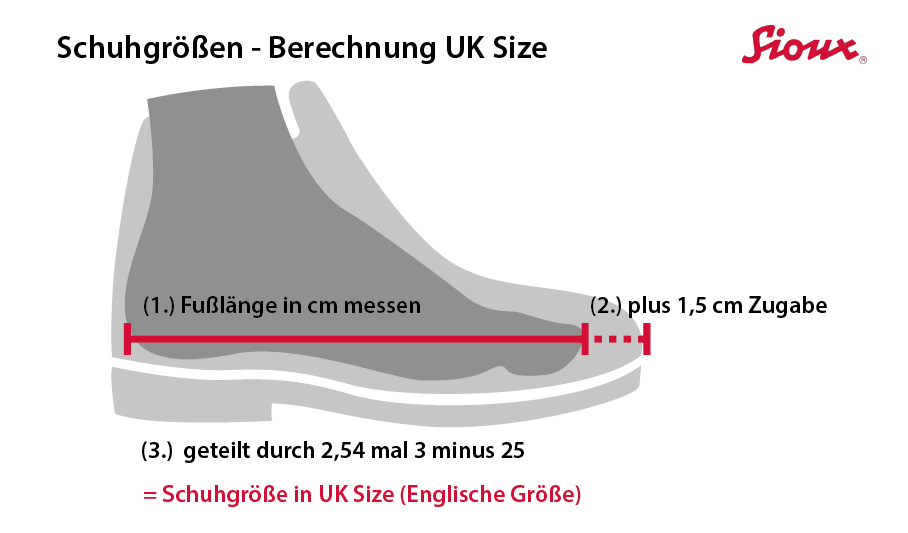 Shoe size conversion made easy. Size 